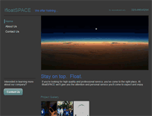 Tablet Screenshot of ifloatspace.com